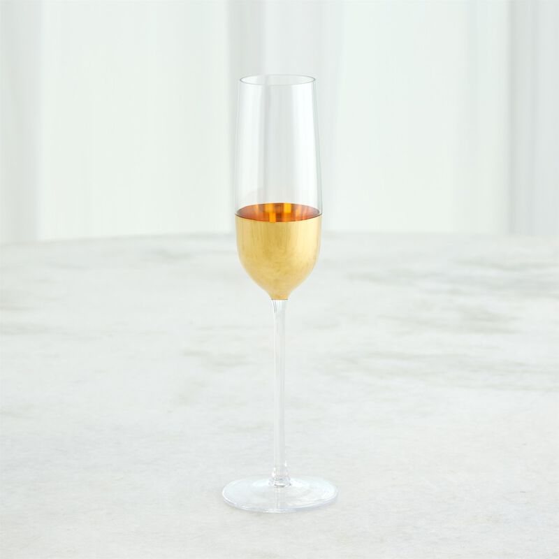 Orb Champagne Flute