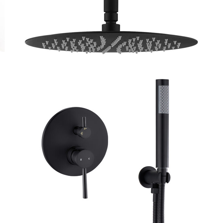 10" Rain Shower Combo Set with Handheld Head