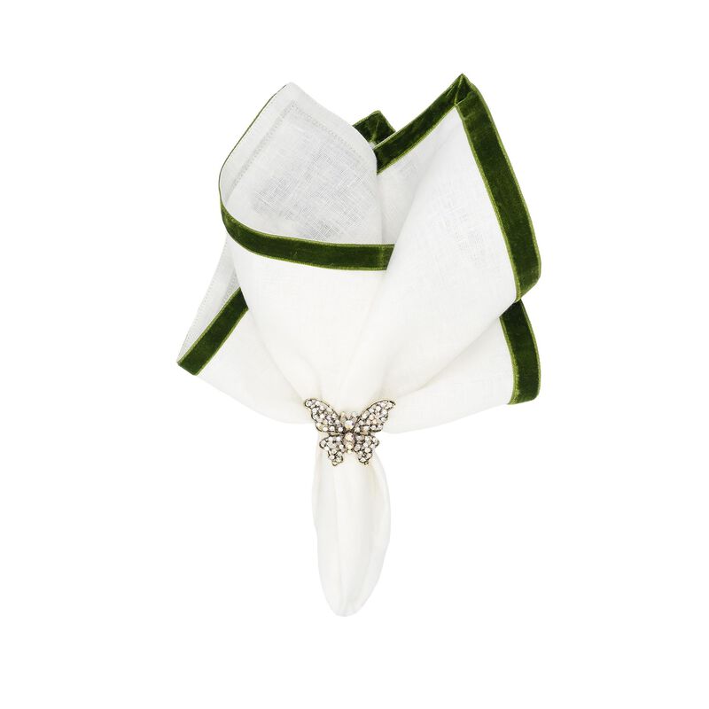Pine Linen Napkins  Set of 4