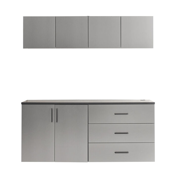 Astro Series 64 in. W x 79 in. H x 20 in. D Garage Cabinet Set C (5-Piece)