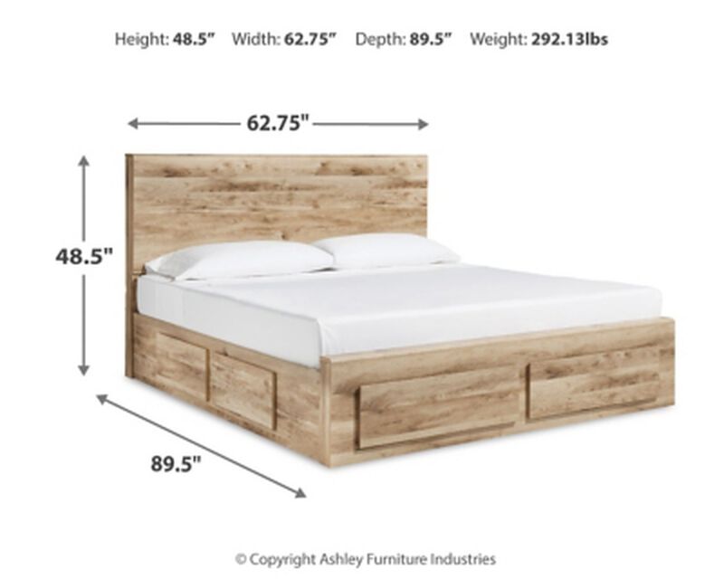 Hyanna Queen Panel Storage Bed