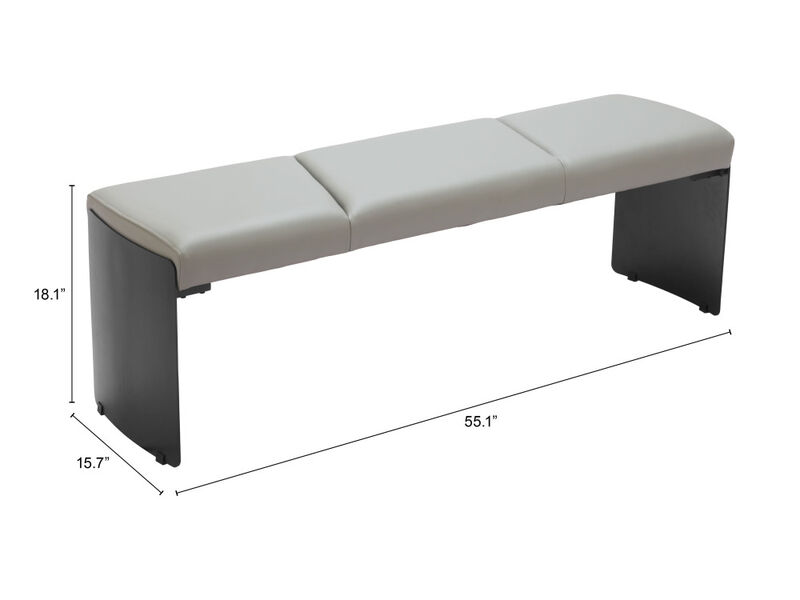 Mur Bench Gray