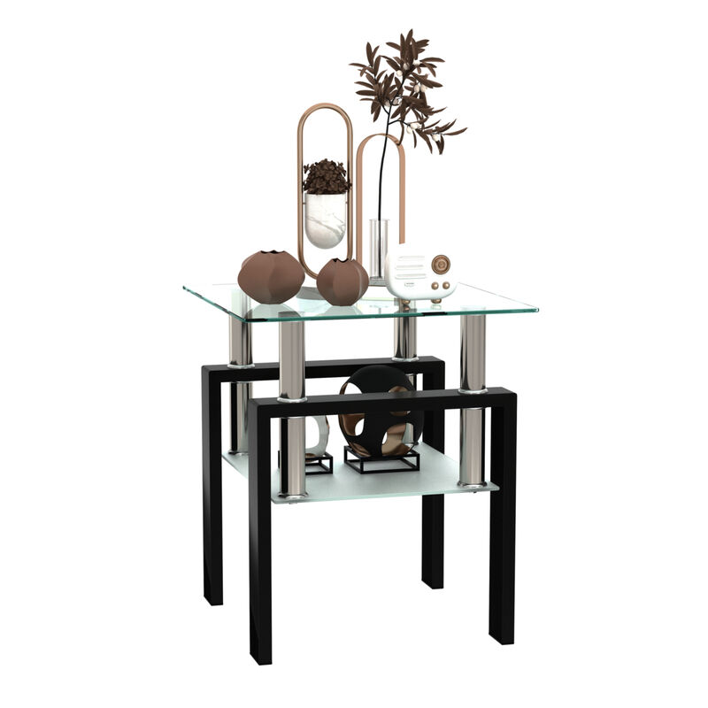 Modern Glass Coffee Table for Living Room