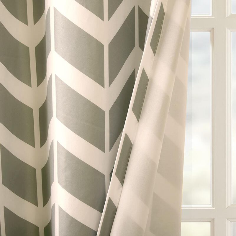 Belen Kox Alex Chevron Printed Panel Pair, Belen Kox