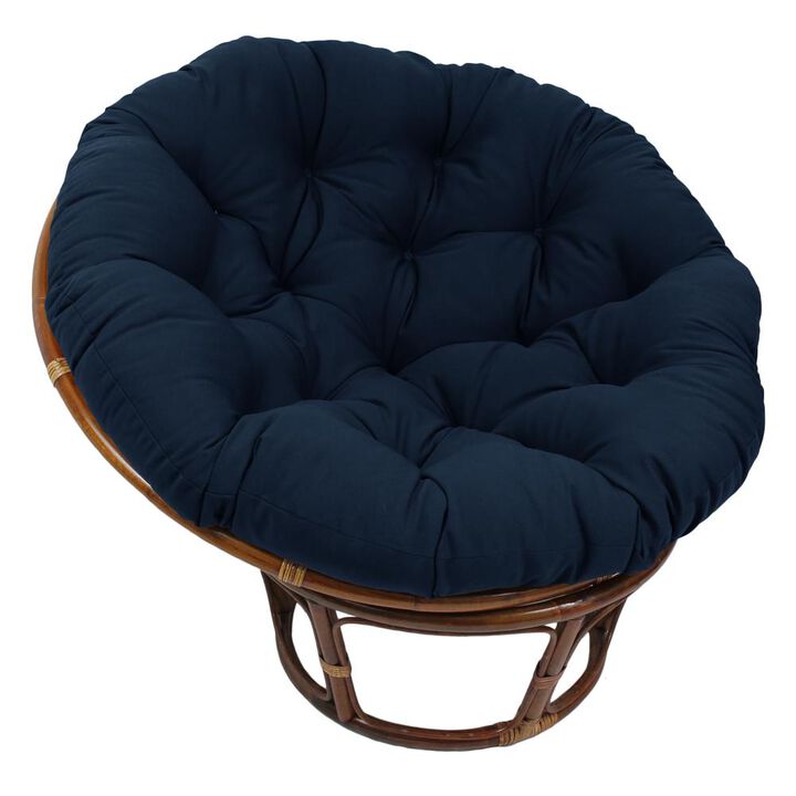 Blazing Needles 52-inch Solid Twill Papasan Cushion (Fits 50-inch Papasan Frame)  93302-52-TW-NV
