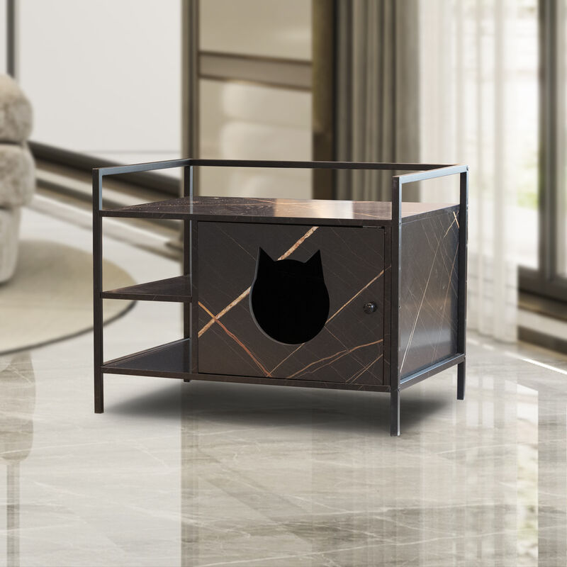Streamdale Cat Litter Box Furniture Hidden Litterbox Enclosures