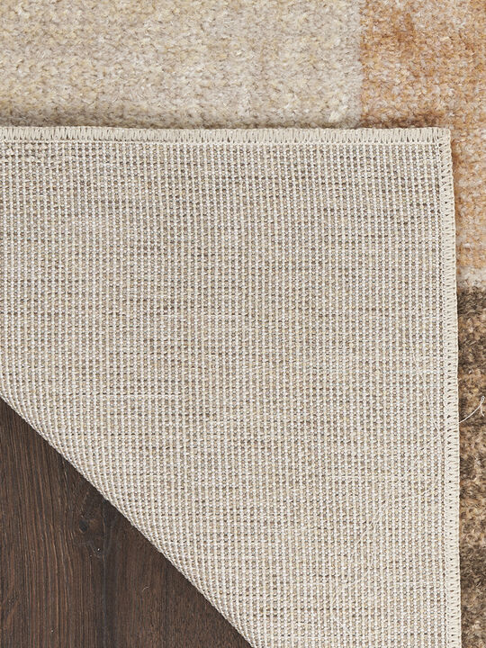 Astra Machine Washable ASW09 Beige/Multicolor 2'2" x 10' Rug