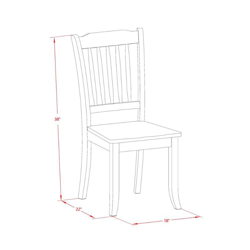 Dining Chair Linen White