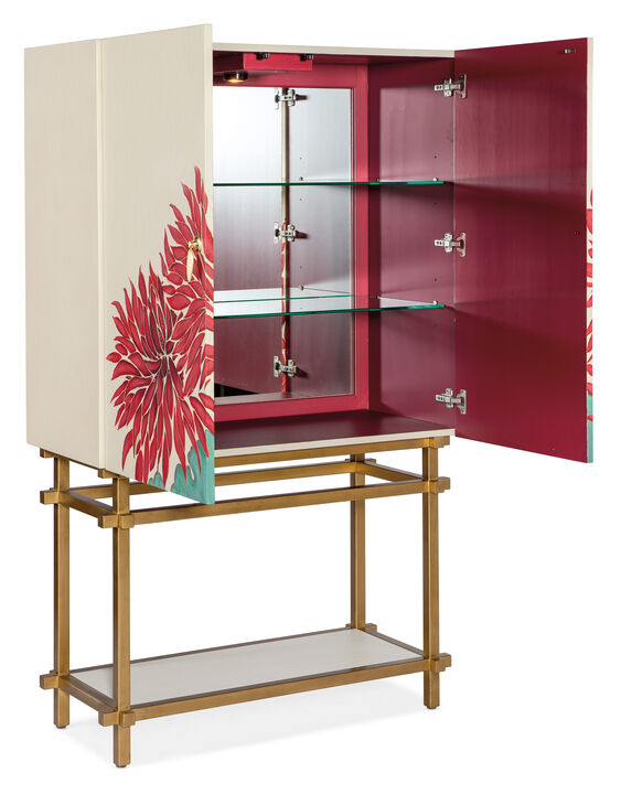 Melange Patrisha Bar Cabinet