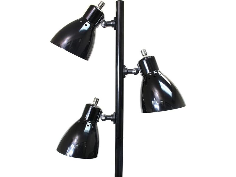 Light Tree Floor Lamp Black