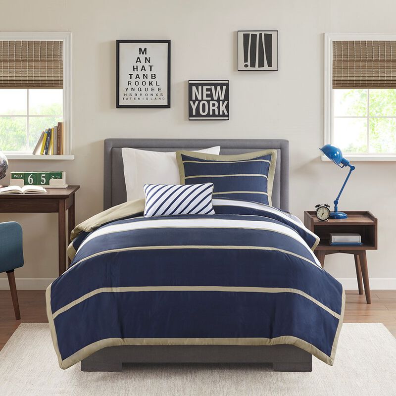 Gracie Mills Eudora Modern Elegance: Duvet Cover Ensemble