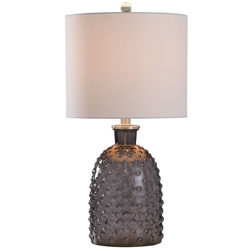 Smoke Glass Table Lamp II
