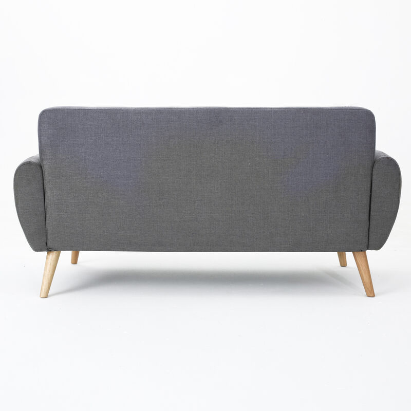 Merax Modern Fabric Loveseat Sofa