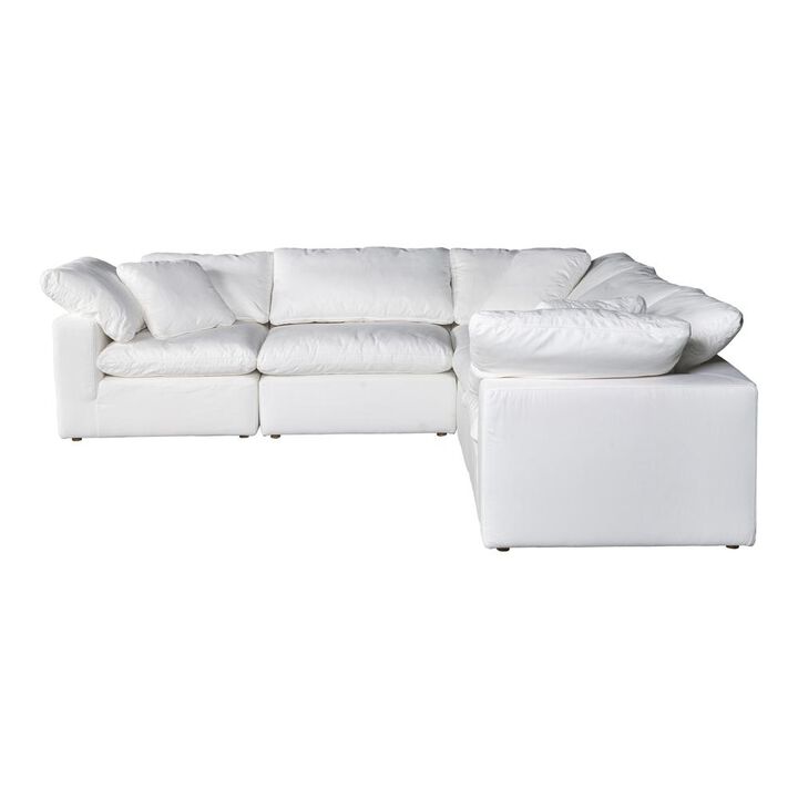Classic Living Cream White Modular Sectional, Belen Kox