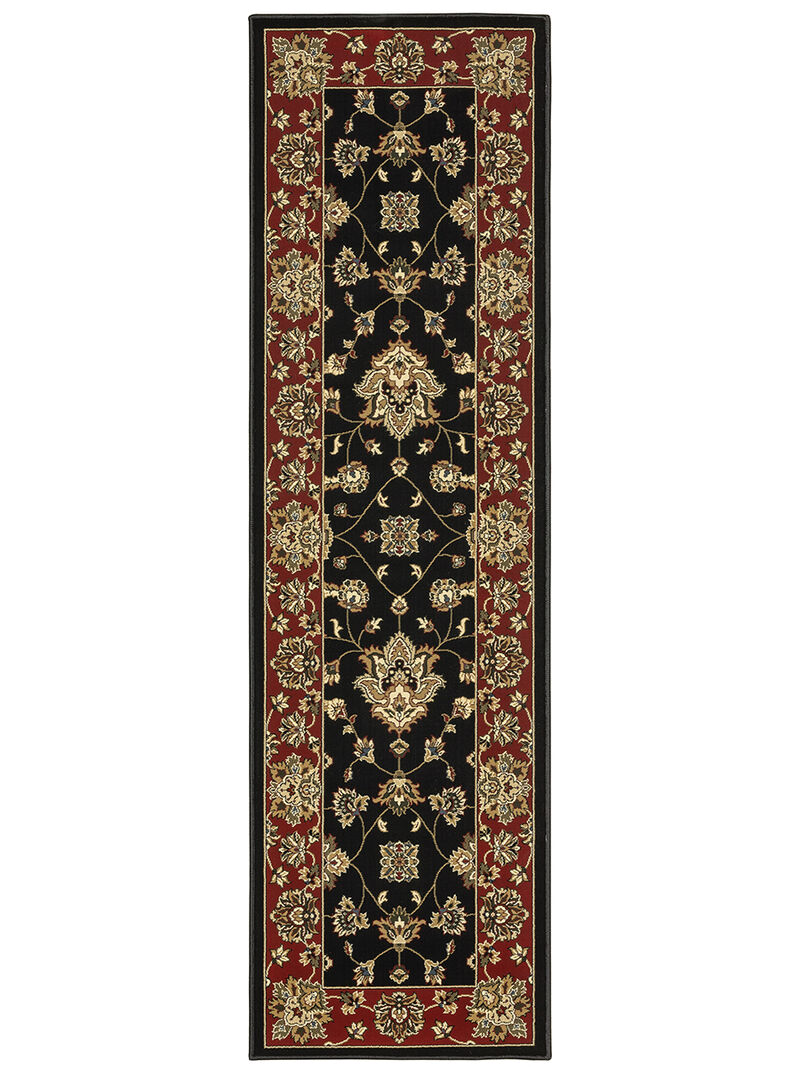 Ariana 4' x 6' Black Rug
