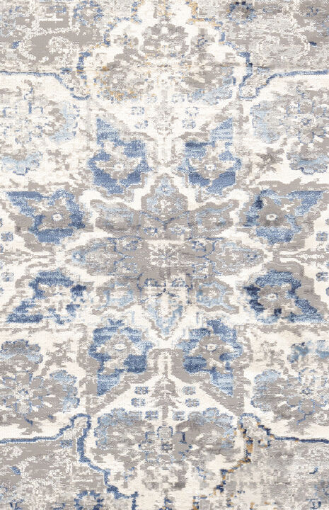 Pasargad Home Turkish Efes Design L. Grey Runner- 2' 6" X 6' 0"