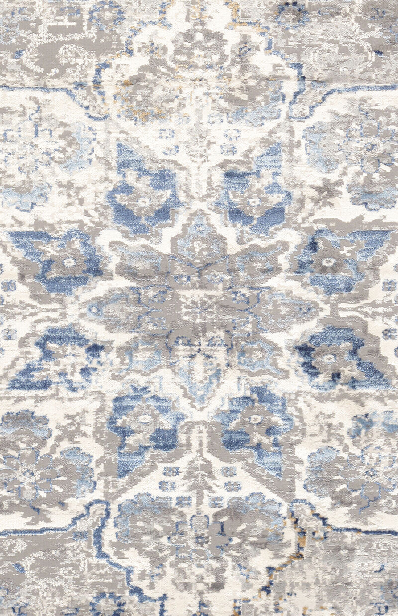 Pasargad Home Turkish Efes Design L. Grey Runner- 2' 6" X 6' 0"