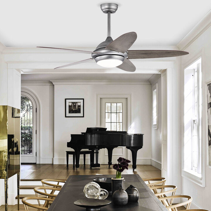 Ceiling Fan with Lights and 3 Color Modes for Adjustable Lighting