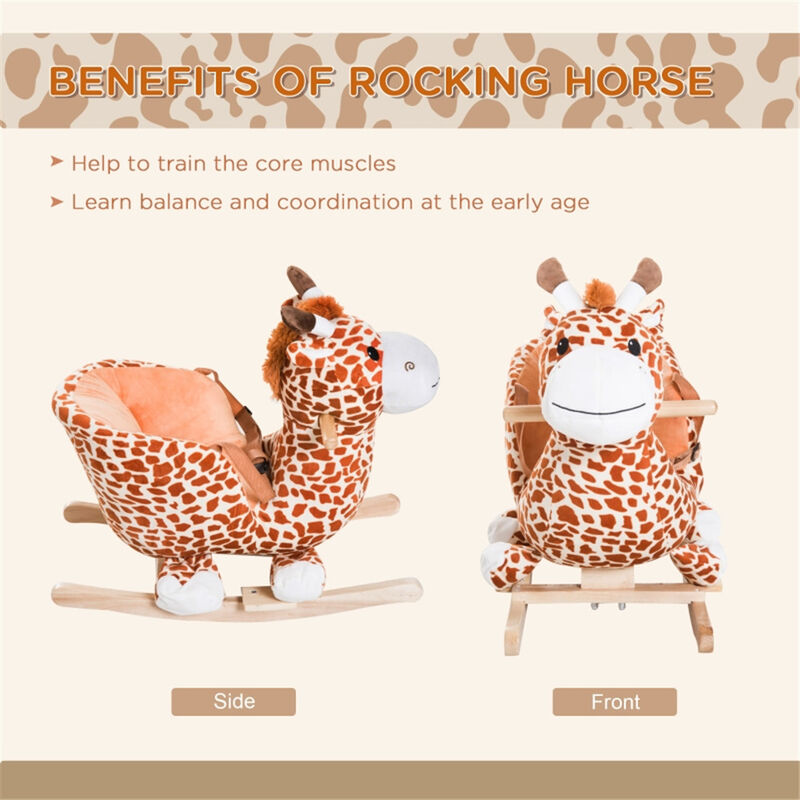 Baby Rocking Horse Safe & Fun Ride-On Toy for Toddlers and Kids