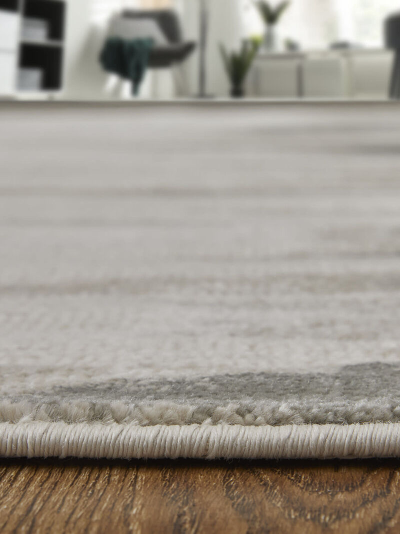 Micah 39LQF 8' x 10' Gray/Taupe/Ivory Rug