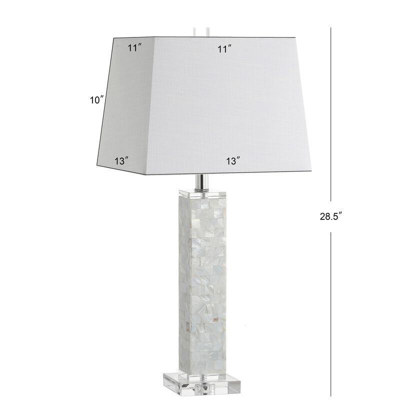 Noelle Seashell LED Table Lamp