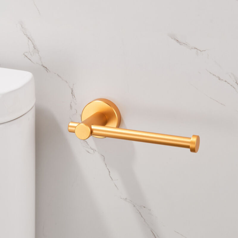Wall-Mounted Toilet Paper Holder, Thick Space Aluminum