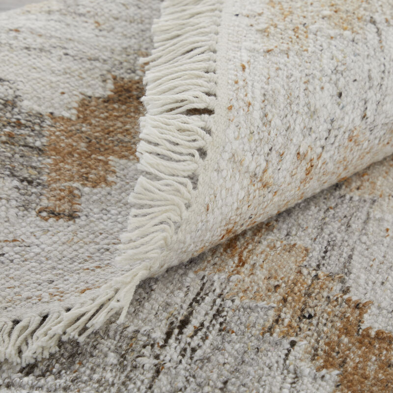 Beckett 0724F Ivory/Gray/Tan 5' x 8' Rug
