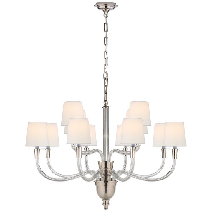 Vivian Lrg 2-Tier Chandelier