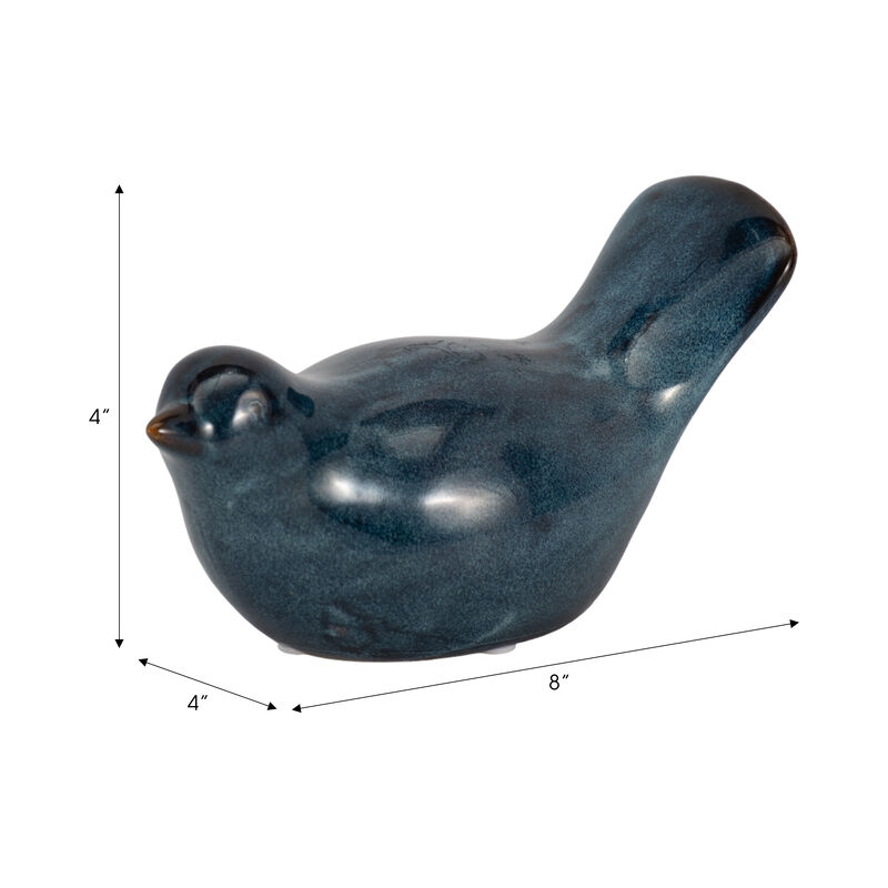 Reactive Finish Bird Figurine