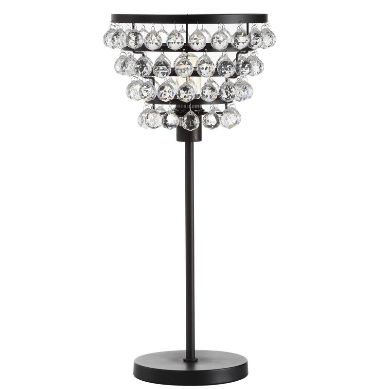 Buckingham Crystal/Metal Table Lamp