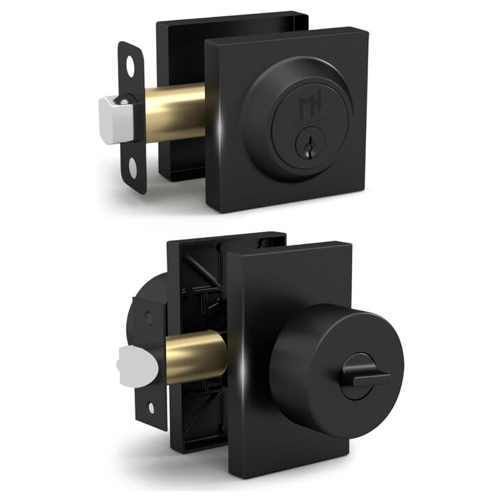 Mega Handles | Laura Knob and Deadbolt Combo