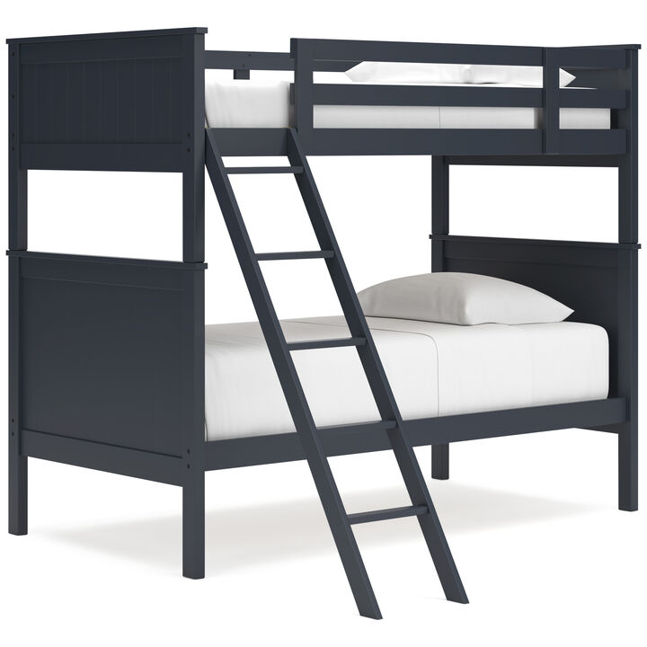Nextonfort Twin Over Twin Bunk Bed