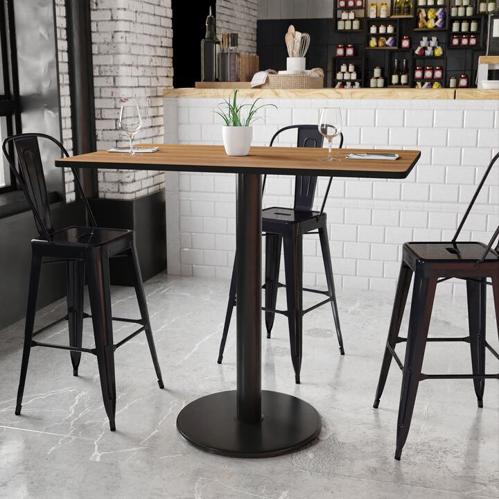 Restaurant Dining Table and Bases - Bar Height