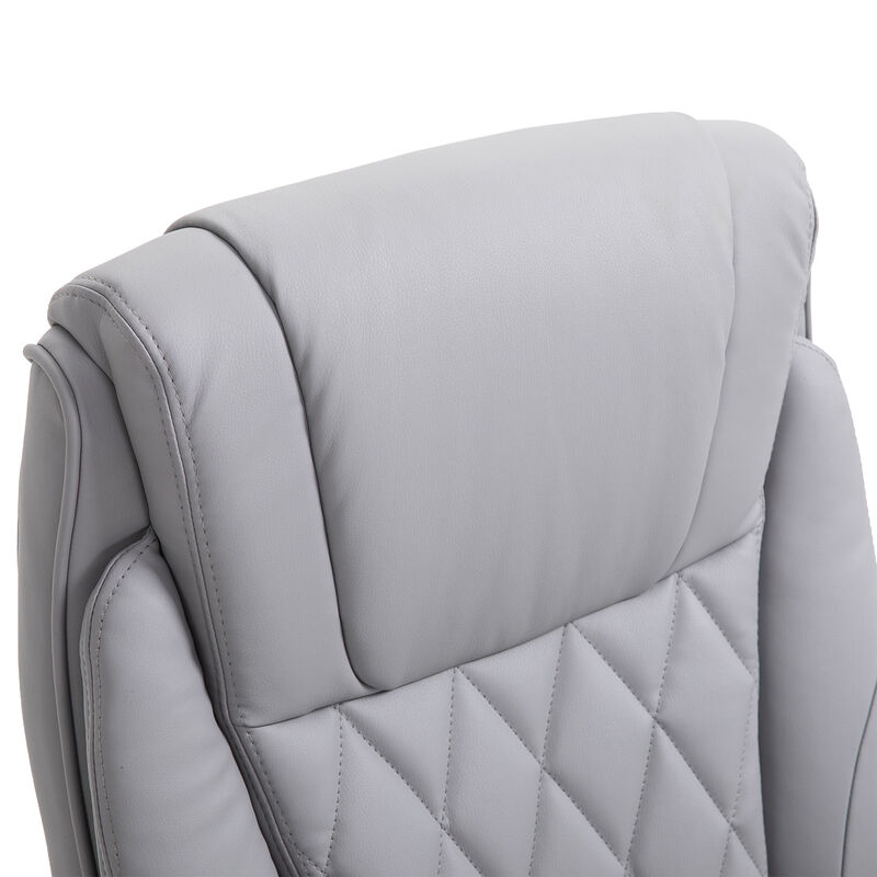 Comfortable Home Office Desk Chair with Adjustable Height and Rocking Function