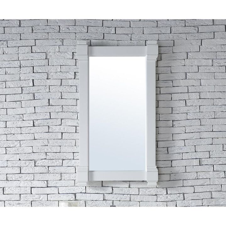 James Martin Vanities Brittany 22 Mirror, Bright White