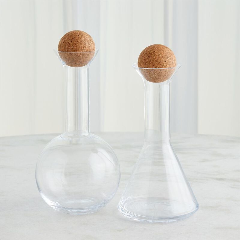 Chemistry Round Decanter