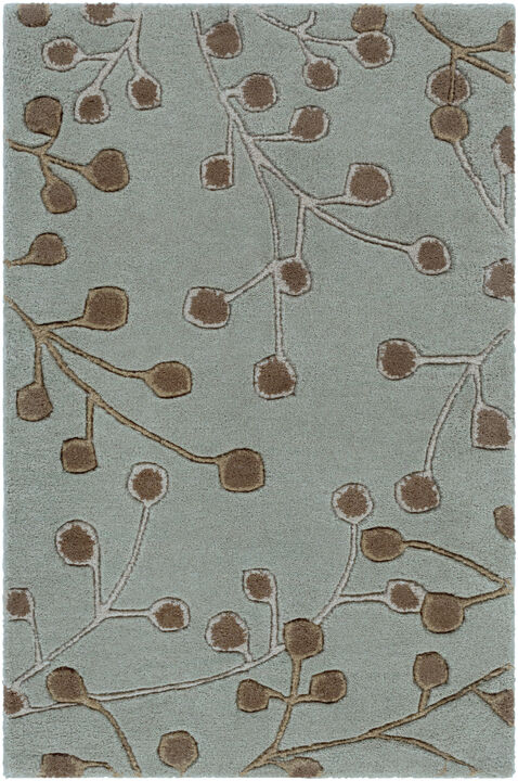Athena ATH-5053 6' x 9' Green Rug