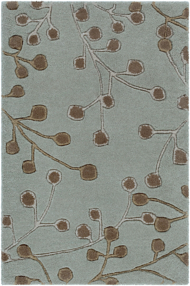 Athena ATH-5053 6' x 9' Green Rug