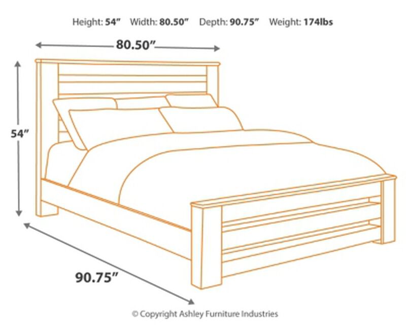 Zelen King Panel Bed