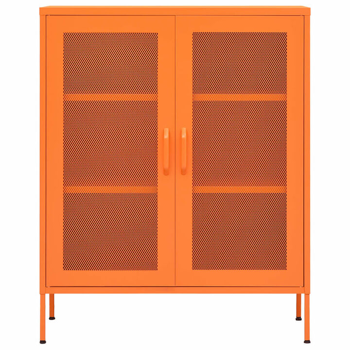 vidaXL Storage Cabinet 31.5"x13.8"x40" Steel