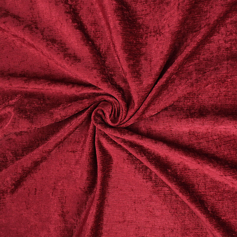 6ix Tailors Fine Linens Juno Velvet Red Decorative Throw Pillows