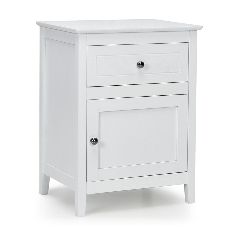2-Tier Accent Table with Spacious Tabletop