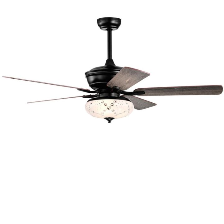 Hivvago 52 Inch Ceiling Fan with 3 Wind Speeds and 5 Reversible Blades
