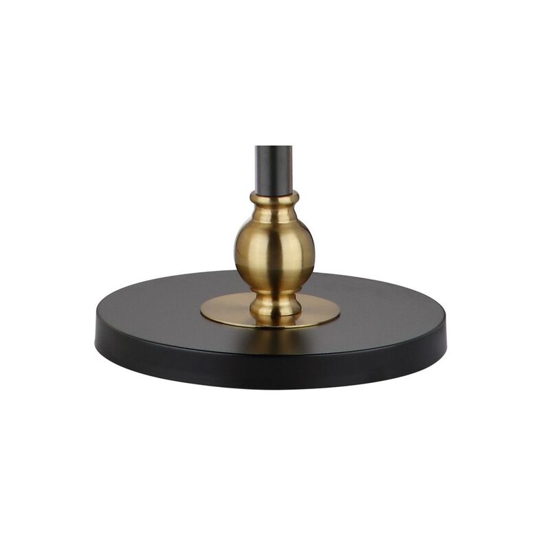 Evans Metal LED End Table Floor Lamp