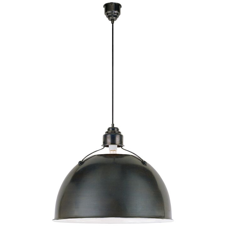 Eugene Large Bronze Pendant