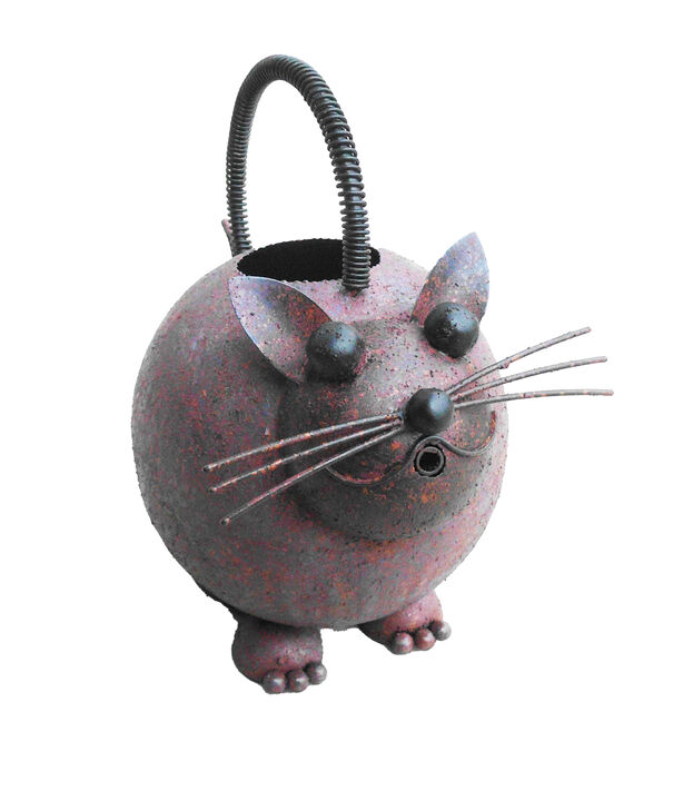 Iron Cat Watering Can
