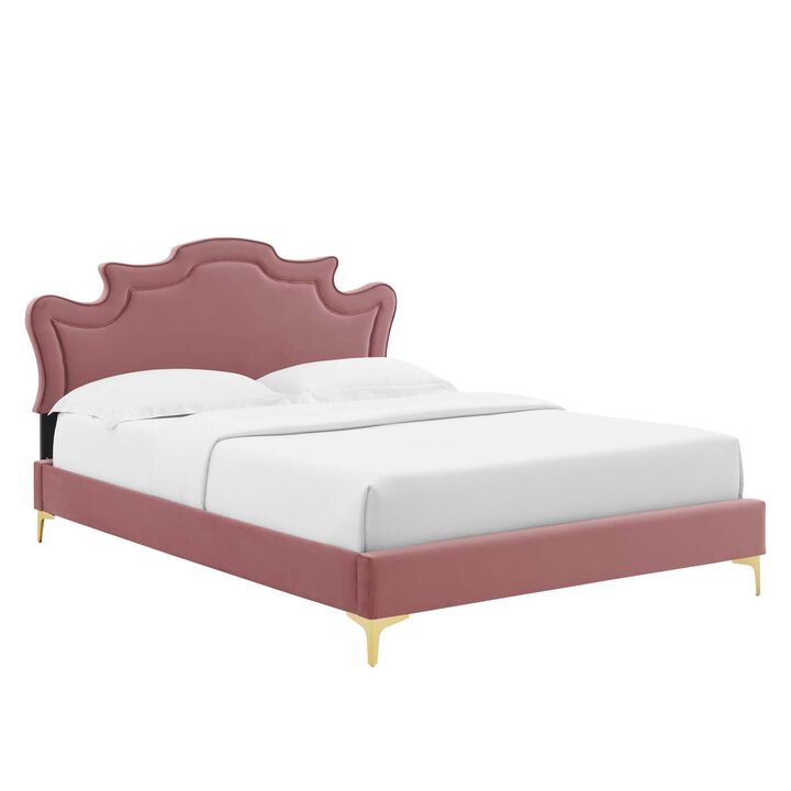 Modway - Neena Performance Velvet King Bed