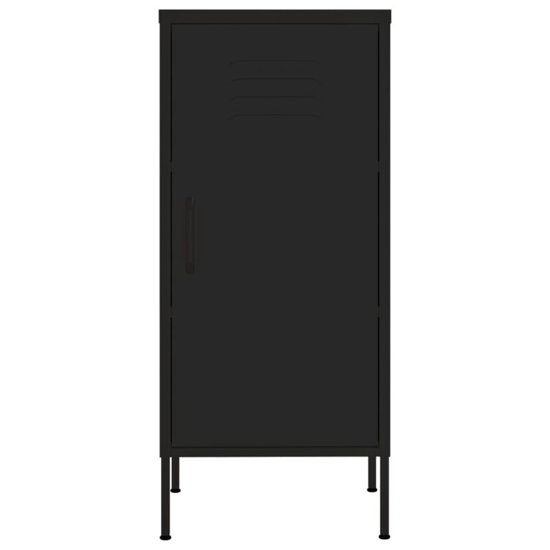 vidaXL Storage Cabinet 16.7"x13.8"x40" Steel