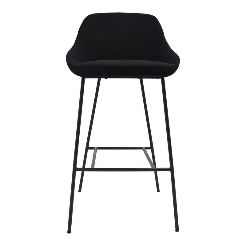 Moe's Home Collection SHELBY BARSTOOL BLACK