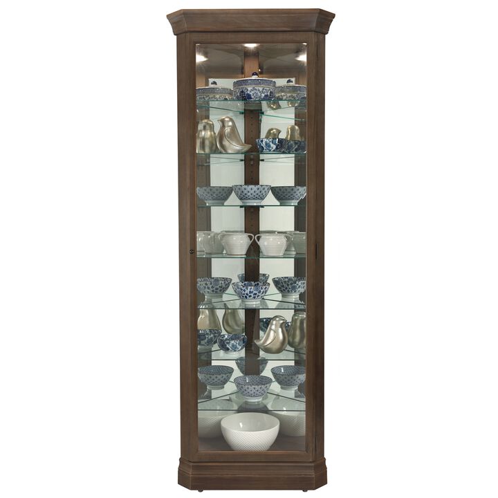680641 Delia Corner Curio Cabinet